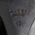 Gucci Black Patent Leather Wedge Round Toe Pumps Size 40 - Image 8