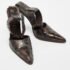 Gucci Brown Python Pointed Toe Ankle Strap Sandals Size 36 - Image 4
