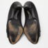 Gucci Black Satin Horsebit Peep Toe Pumps Size 38 - Image 6