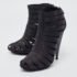 Gucci Black Elastic and Suede Isadora Gladiator Boots Size 36.5 - Image 2