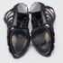 Gucci Black Elastic and Suede Isadora Gladiator Boots Size 36.5 - Image 6