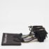 Gucci Black Suede Fringe Ankle Strap Sandals Size 39 - Image 10