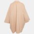 Helmut Lang Pink Wool Open Front Mid-Length Coat XS - Image 2