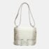 Herm&egrave;s Blanc Crocodile Niloticus Himalaya Palladium Finish Constance III 24 Bag
