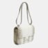 Herm&egrave;s Blanc Crocodile Niloticus Himalaya Palladium Finish Constance III 24 Bag - Image 2