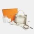 Herm&egrave;s Blanc Crocodile Niloticus Himalaya Palladium Finish Kelly Retourne 32 Bag - Image 10