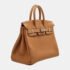 Hermes Gold Togo Leather Birkin 25 Bag - Image 2