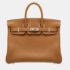 Hermes Gold Togo Leather Birkin 25 Bag