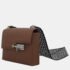 Hermes Brown Leather Verrou Mini Bag - Image 3