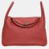 Hermes Rose Jaipur Clemence Leather Lindy 34 Bag