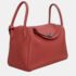 Hermes Rose Jaipur Clemence Leather Lindy 34 Bag - Image 3