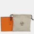 Hermes Jaune Bourgeon Chevre Roulis Slim Wallet - Image 6