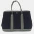 Hermes Black Canvas Garden Party 30 Bag
