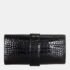 Hermes Shiny Alligator So Black Medor Clutch - Image 2