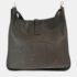 Hermes Chocolat Taurillon Clemence Evelyne 2 Tgm Shoulder Bag