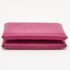Hermes Cyclamen Chevre Mysore Leather Calvi Card Holder - Image 9