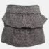 Isabel Marant Silver Zig-Zag Patterned Lurex Knit Mini Skirt M - Image 2