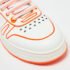 Jimmy Choo White/Neon Orange Leather Hawaii/F Sneakers Size 38 - Image 7