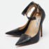 Jimmy Choo Black Python Hand Cuff Pumps Size 36.5 - Image 2
