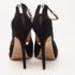 Jimmy Choo Black Suede Crystal Embellished Ankle Strap  Sandals Size 40 - Image 5