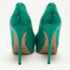 Jimmy Choo Green Watersnake Leather Platform Pumps Size 40 - Image 5