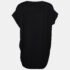 Just Cavalli Black Printed Cotton Knit Oversized T-Shirt M - Image 2