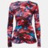 Kenzo Multicolor Abstract Printed Jersey Drawstring Top XS