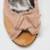 Lanvin Brown Patent Leather And Fabric Grosgrain Bow Peep Toe Pumps Size 41 - Image 7