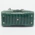 Loewe Green Crocodile Amazona Satchel - Image 8