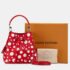 Louis Vuitton x Yayoi Kusama Red/White Leather BB NeoNoe Hobos - Image 10