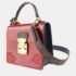 Louis Vuitton Red Monogram Canvas and Epi Leather Satchel Bag - Image 2
