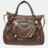 Louis Vuitton Damier Evora MM Ebene Shoulder Bag