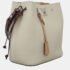 Louis Vuitton Cream, Maroon, Soft Pink Logo Lockme Bucket Bag - Image 2