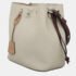 Louis Vuitton Cream, Maroon, Soft Pink Logo Lockme Bucket Bag - Image 3