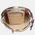 Louis Vuitton Cream, Maroon, Soft Pink Logo Lockme Bucket Bag - Image 6