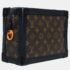 Louis Vuitton Brown/ Black Leather Monogram Coated Canvas Solar Ray Soft Trunk Bag - Image 3