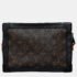 Louis Vuitton Brown/ Black Leather Monogram Coated Canvas Solar Ray Soft Trunk Bag - Image 4