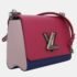 Louis Vuitton Soft Pink, Pink, Blue Epi Leather Twist MM Bag - Image 5