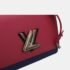 Louis Vuitton Soft Pink, Pink, Blue Epi Leather Twist MM Bag - Image 8