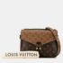 Louis Vuitton Brown Coated Canvas Leather Monogram Reverse Pochette Metis Mm Shoulder Bag - Image 8