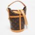 Louis Vuitton Monogram Canvas and Leather Duffle Bag - Image 3
