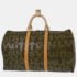Louis Vuitton Khaki Monogram Graffiti Keepall 50 Duffle  Bag - Image 2