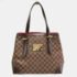Louis Vuitton Damier Hampstead Mm Tote Bag Brown