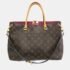 Louis Vuitton Aurore Brown Monogram Pallas Shoulder Bag