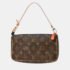 Louis Vuitton Brown Monogram Canvas Perforated Pochette Accessoires Handbag - Image 2