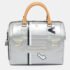 Louis Vuitton Silver Epi Spaceship Embossed Leather Speedy 25 Bag