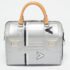 Louis Vuitton Silver Epi Spaceship Embossed Leather Speedy 25 Bag - Image 4