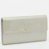 Louis Vuitton Silver Monogram Vernis Sarah Wallet - Image 3