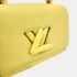 Louis Vuitton Yellow Leather Twist PM Top Handle Bag - Image 3
