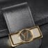 Louis Vuitton Black Leather Dauphine MM Bag - Image 5